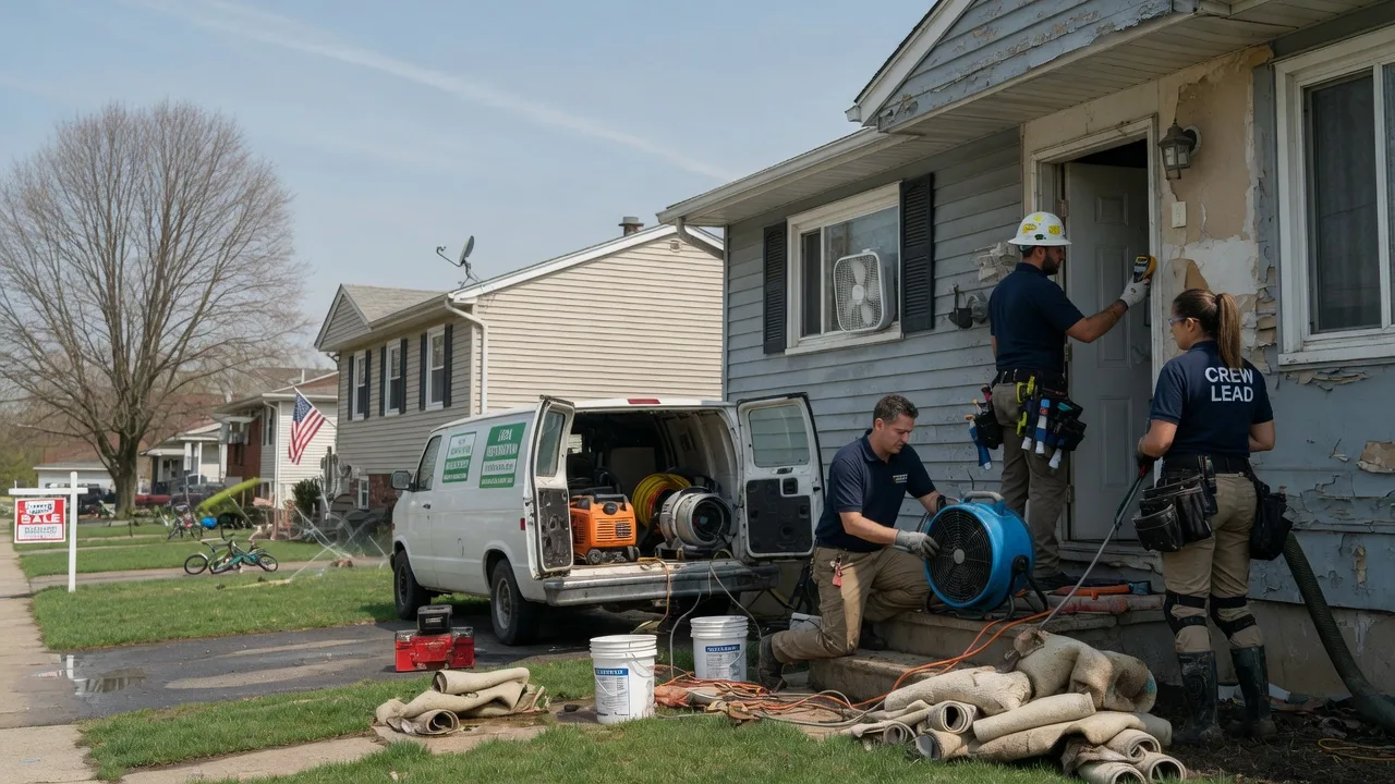 Flood Cleanup in Mcewensville, PA near me